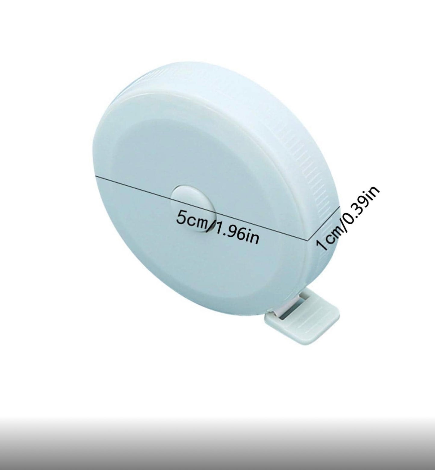 Retractable Body Tape Measure - Double-Sided Soft Measuring Tape for Sewing & Fitness