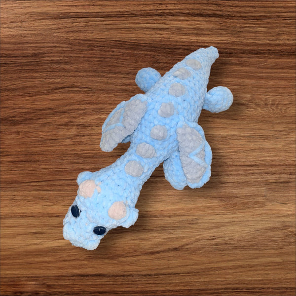 Adorable Handmade Crochet Dragon Plushie