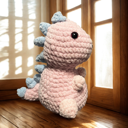 Puffin The Pop Belly Dinosaur Plushie