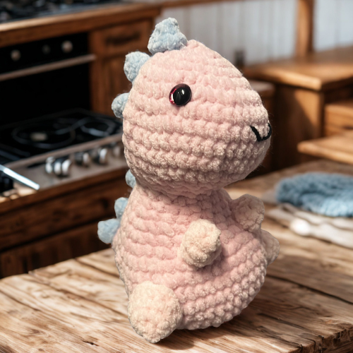 Puffin The Pop Belly Dinosaur Plushie